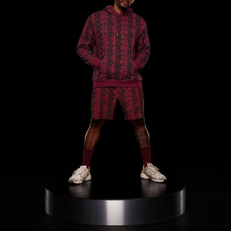 adidas originals x IVY PARK Crossover Casual Printing Hooded Long Sleeves Red HI1975