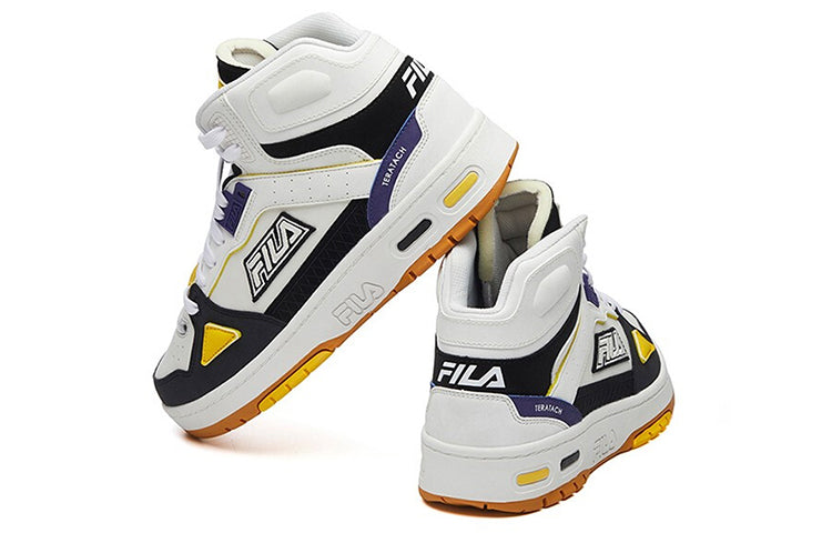 FILA FUSION 'White Black Yellow' T12M111204FBB
