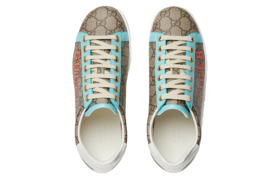 (WMNS) Gucci Ace GG Supreme 'Gucci Tiger Print' 687623-UTD10-9775
