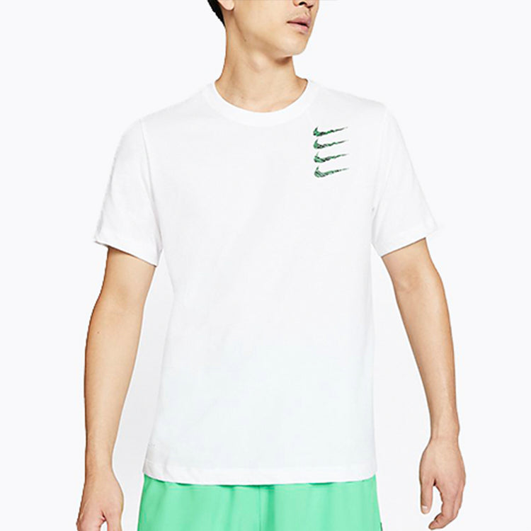 Nike Dri-FIT Round Neck Short Sleeve White CT6465-100
