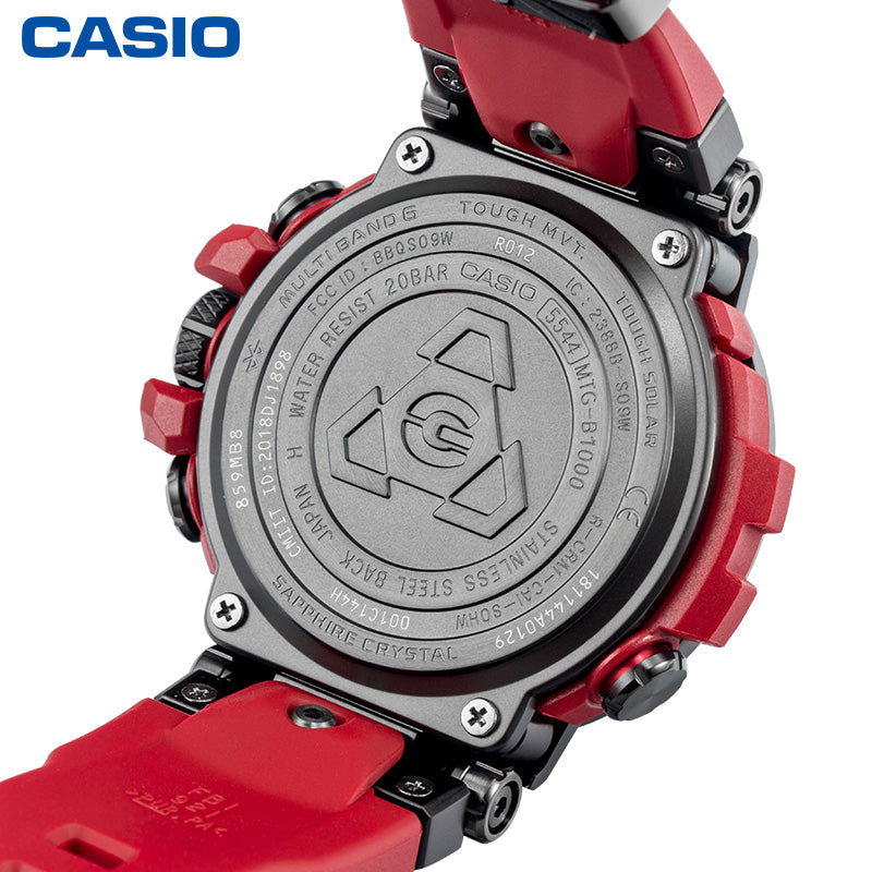 CASIO G-Shock MT-G 'Black Red' MTG-B1000B-1A4