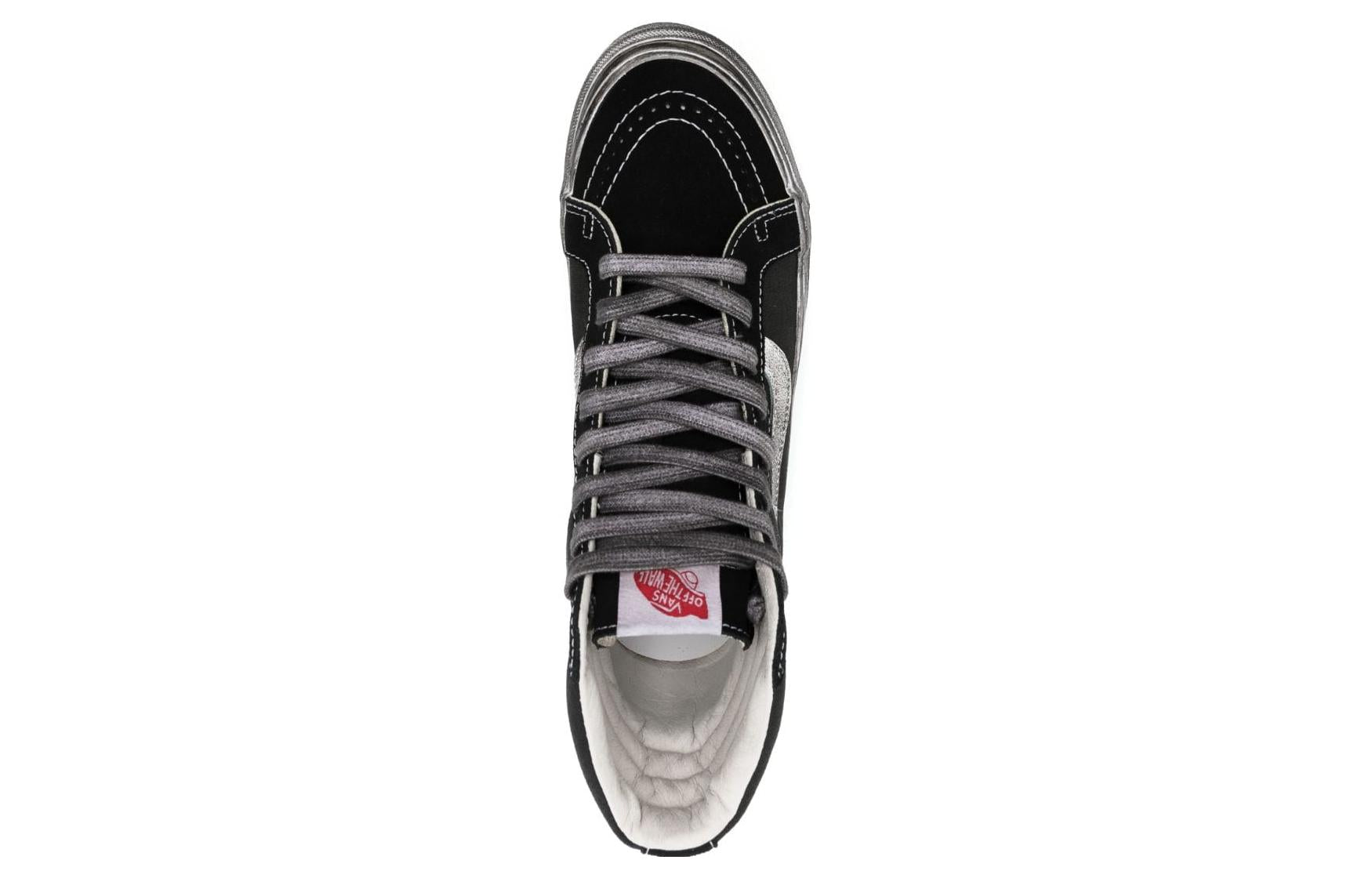 (WMNS) Vans OG Sk8Hi LX 'Stressed  Black White' VN0A4BVBBA21