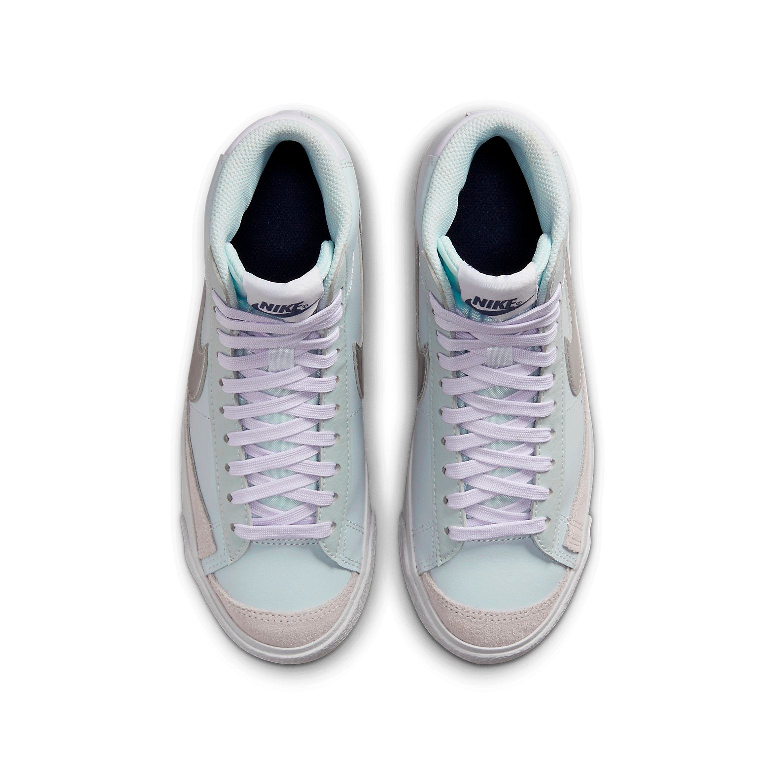 (GS) Nike Blazer Mid '77 'Platinum Grape Metallic Silver' DA4086-010