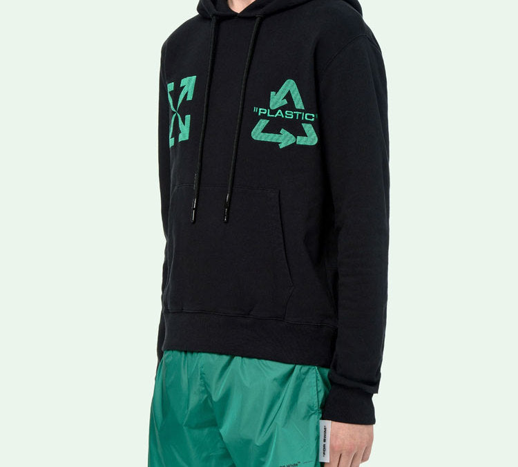 Off-White Universal Key Embroidery Hooded Sweater OMBB034S20E300131044