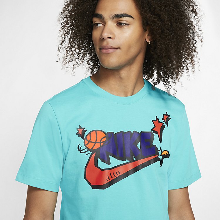 Nike Exploration Series Basketball T-shirt 'Oracle Aqua' CD1306-359
