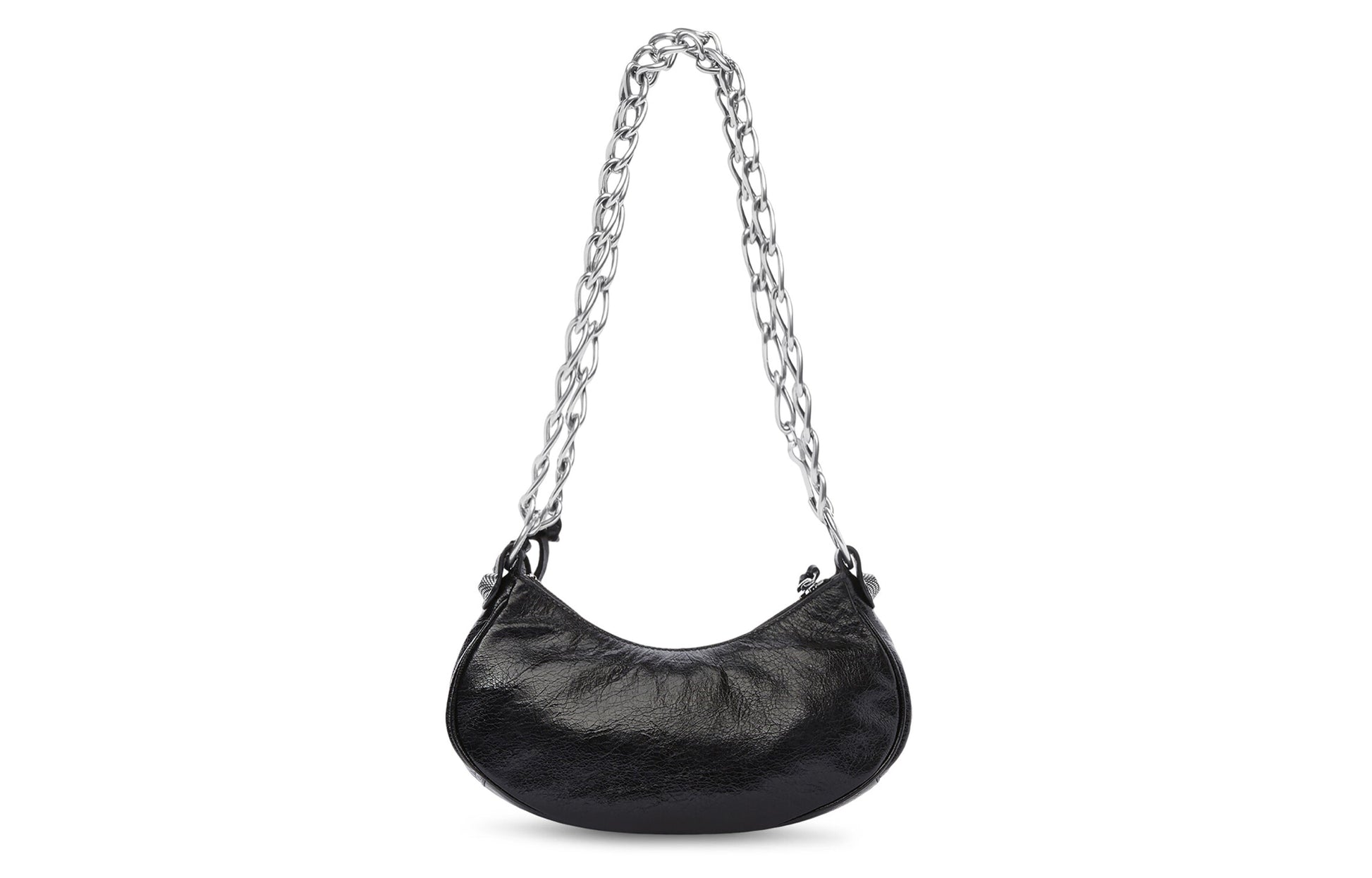 (WMNS) Balenciaga Le Cagole Xs Shoulder Bag With Chain 'Black' 7128131VG9Y1000