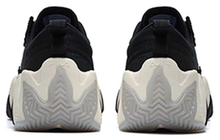 (WMNS) FILA FUSION Starfish CVS Sneakers 'Black White' T12W227322FBW