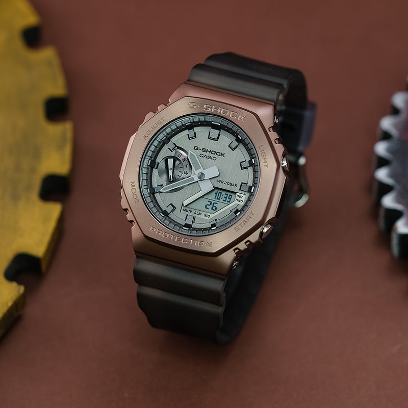 CASIO G-Shock Analog-Digital 'Brown' GM-2100MF-5APR