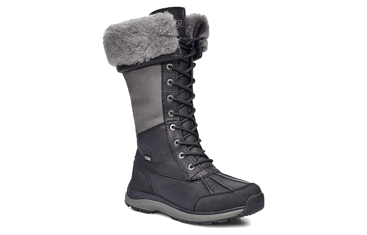 (WMNS) UGG Adirondack 3 'Black Grey' 1095142-BLK