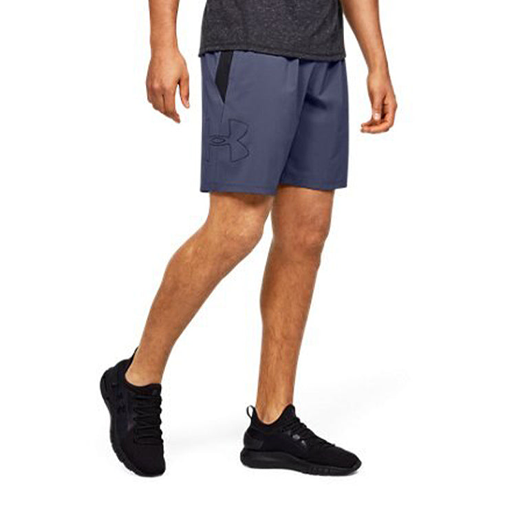 Under Armour Qualifier Speedpocket Linerless 9 inch Shorts 'Navy' 1350889-497