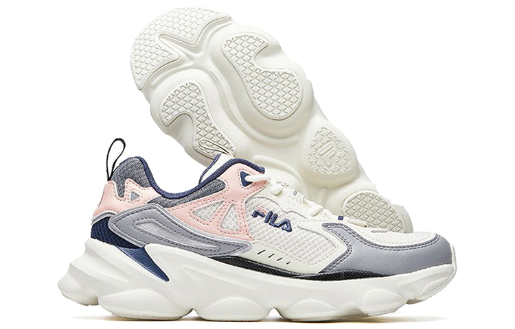 (WMNS) FILA Skipper Sneakers 'Grey Pink White' F12W021108FSA