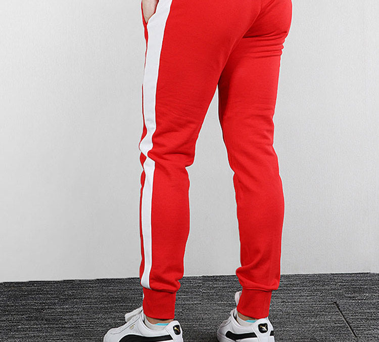 PUMA Iconic T7 Track Pants 'Red White' 595983-11