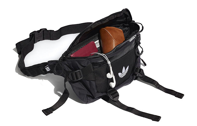 adidas Adventure Large Waist Bag 'Black White' GN2187