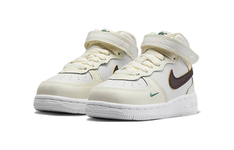 (TD) Nike Air Force 1 Mid SE '40th Anniversary - Sail Brown Basalt' FJ2894-100