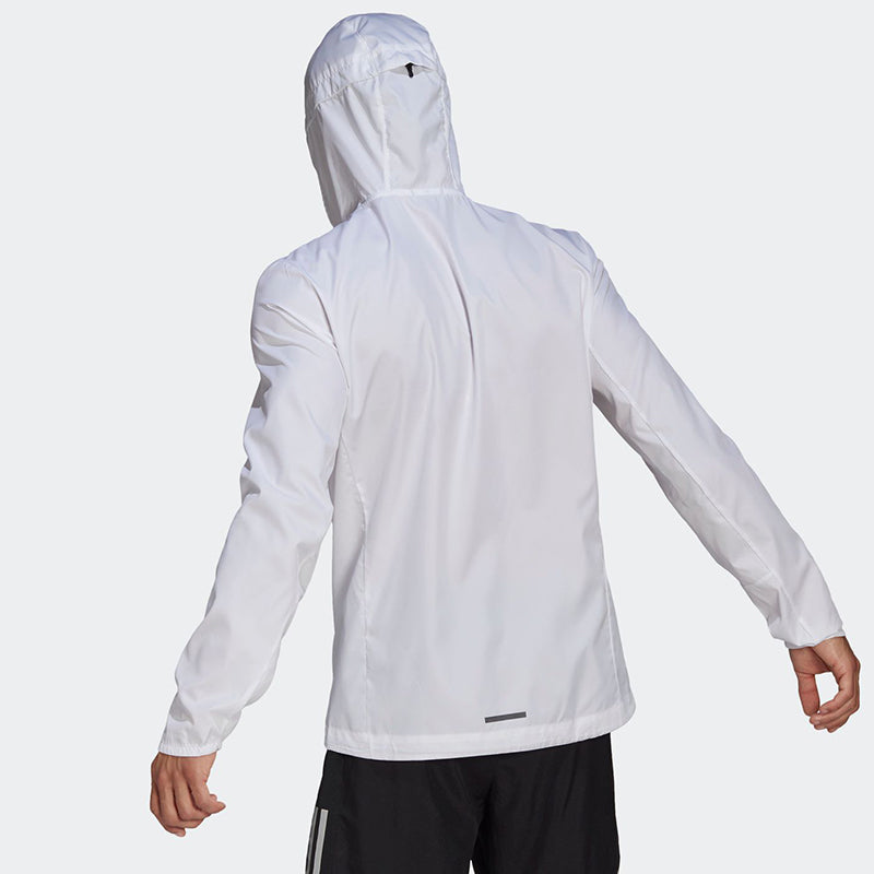 adidas Own The Run Jkt Running Training Sports Hooded Jacket White GJ9948