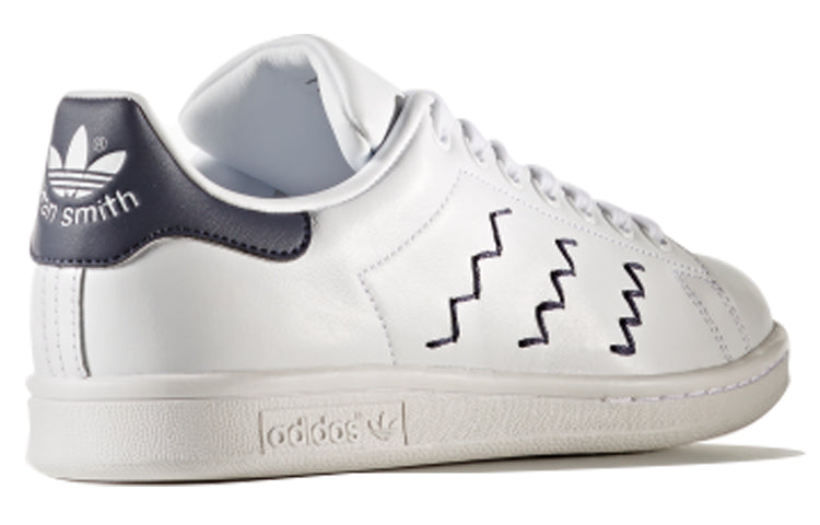 (WMNS) adidas originals Stan Smith 'White Navy Stitch' BZ0402