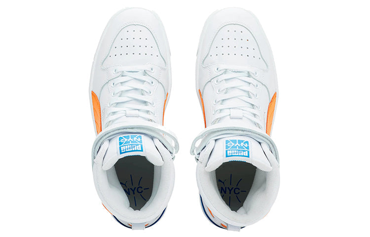 PUMA Sky Lx Mid Athletic Nyc 'White Blue Orange' 374391-01