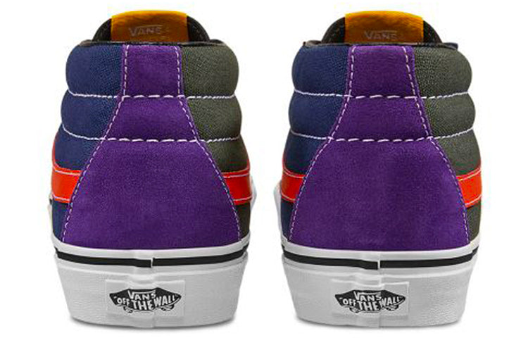 Vans MIX MATCH SK8MID 'Black Red Blue' VN0A3WM3TBZ