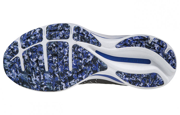 Mizuno Wave Rider 25 4E Wide 'Grey Blue' J1GC210493