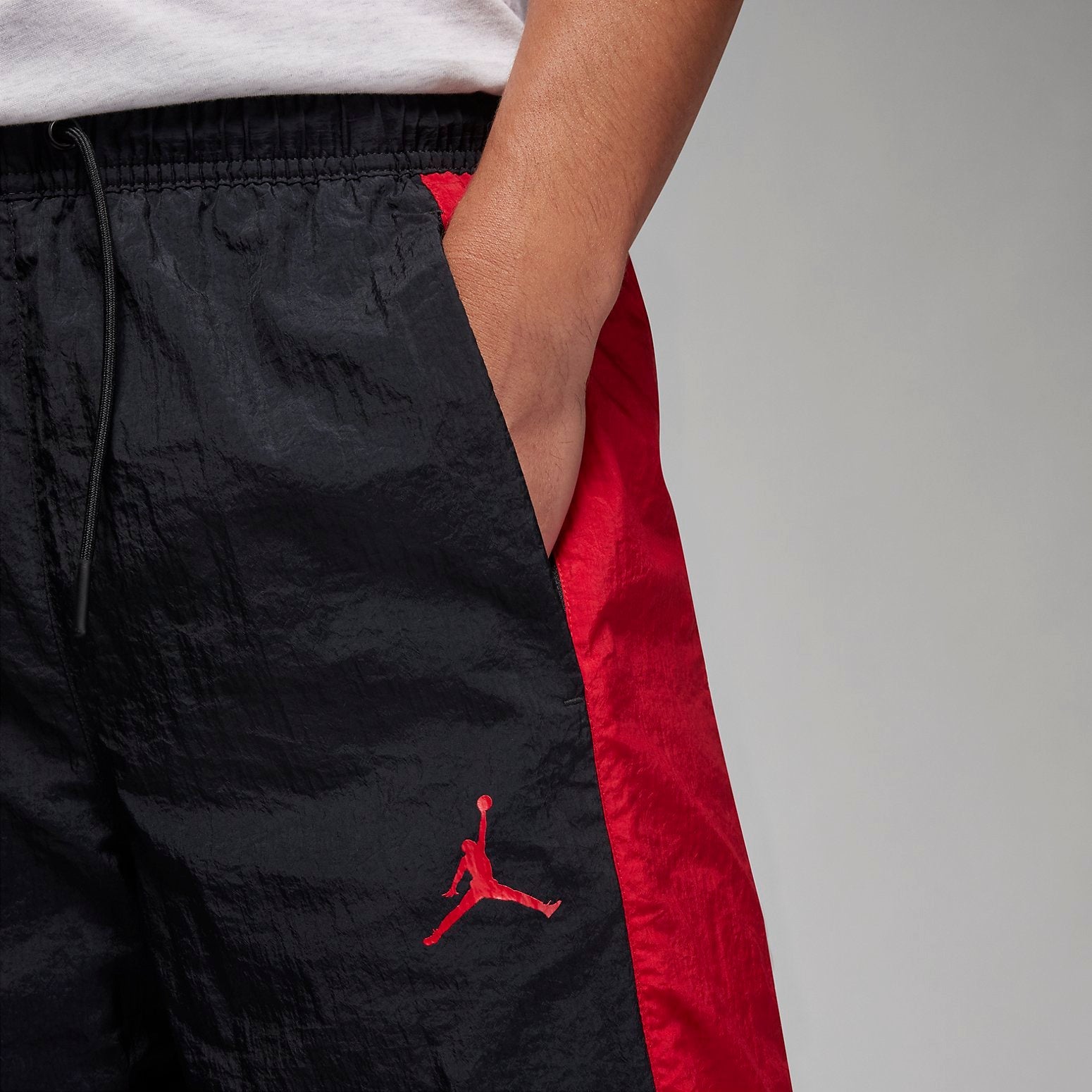 Air Jordan Sport Jam Pants Asia Sizing 'Black Red' DX9374-013