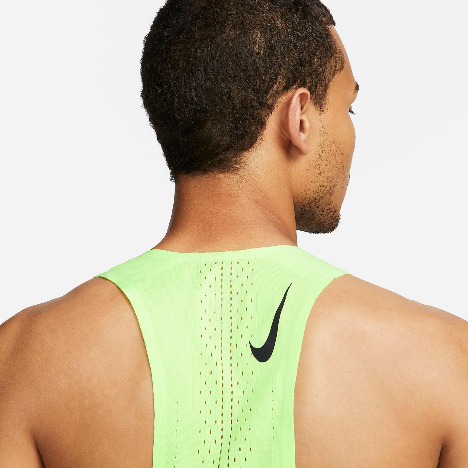 Nike ADV AeroSwift DriFit Running Singlet 'Green' DM4624-358