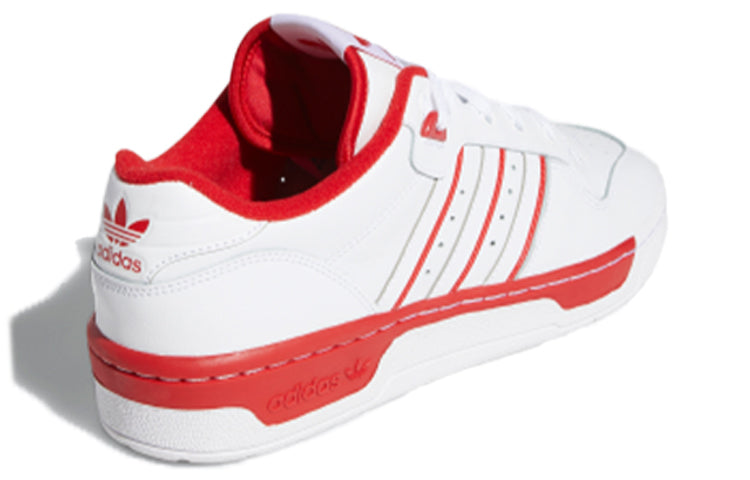 adidas Rivalry Low 'White Scarlet' EE4658