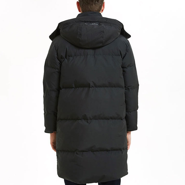 New Balance Long Puffer Jacket Asia Sizing 'Black' NP847021-BK
