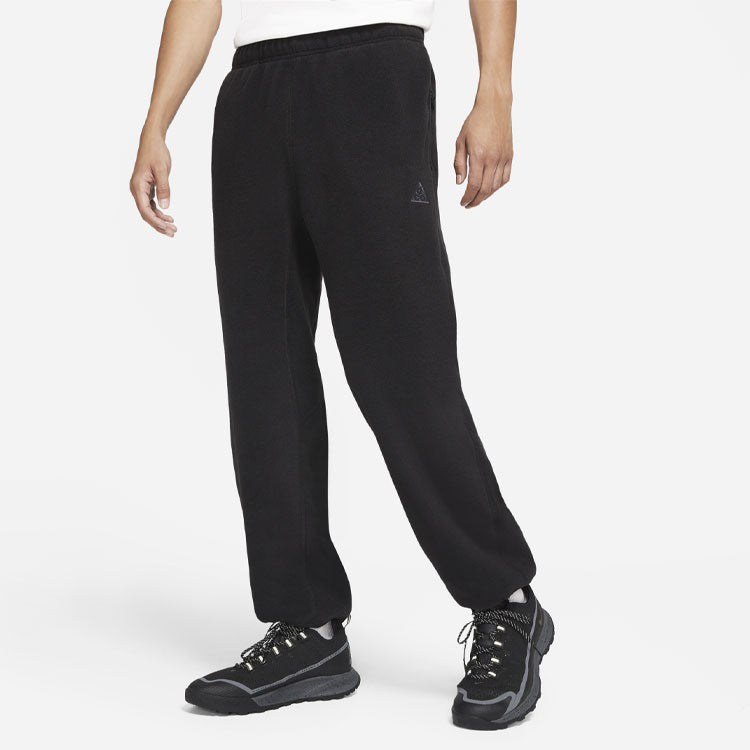 Nike MENS ACG Polartec 'Wolf Tree' Casual Loose Running Pants Black CV0659-010