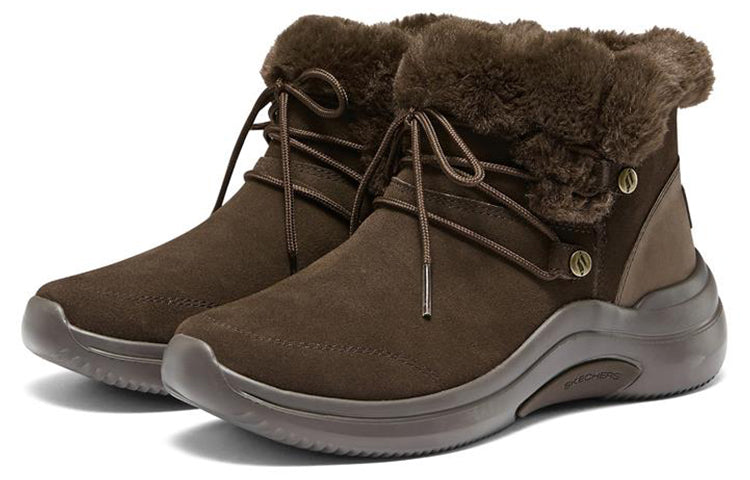 (WMNS) Skechers On-The-Go Midtown 'Chocolate' 144271-CHOC