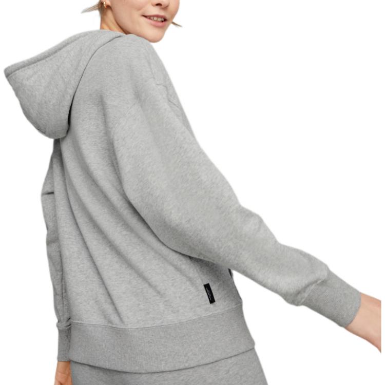 (WMNS) PUMA SWxP Graphic Hoodie 'Grey' 537611-04