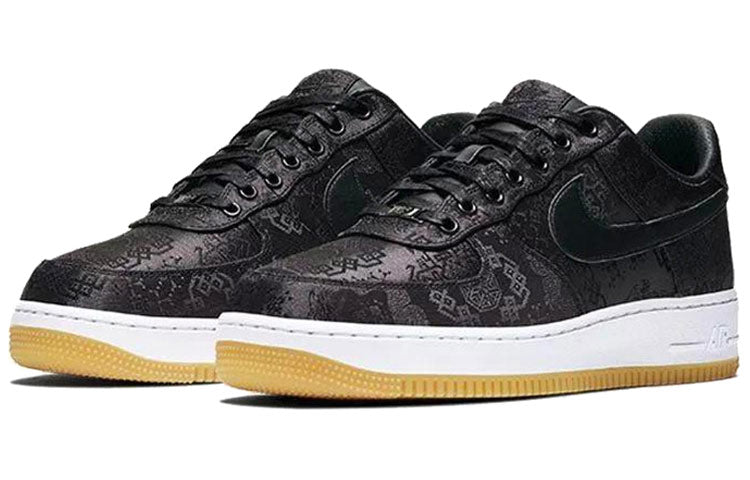 Nike x Fragment Design x CLOT Air Force 1 'Black Silk' CZ3986-001
