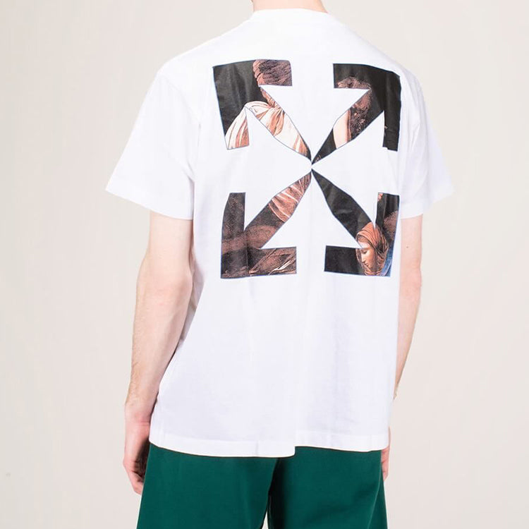 Off-White Fw20 Caravaggio Arrows Short Sleeve OMAA038E20JER0060110