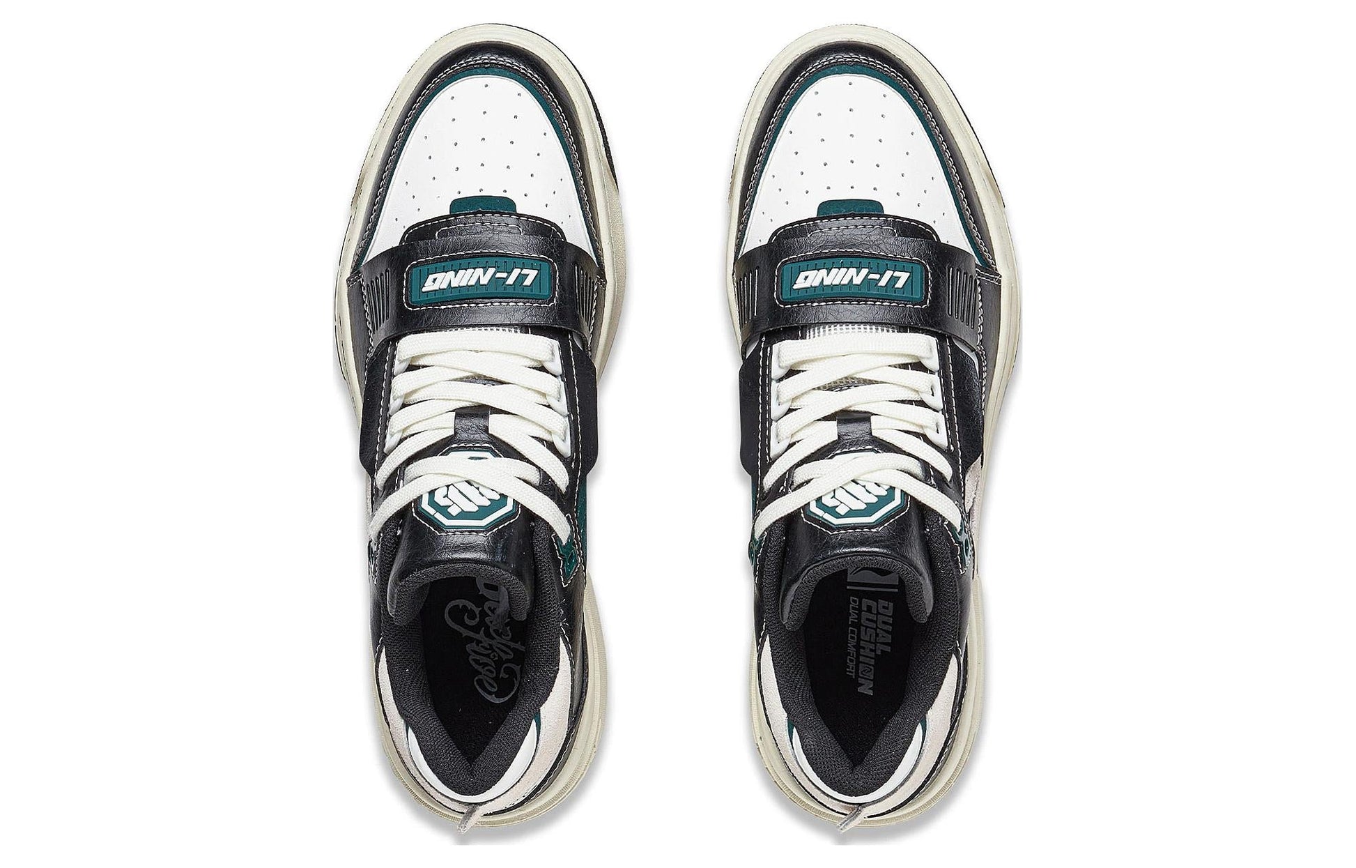 Li-Ning BadFive Rookie Low 'Black Green White' ABCT061-1