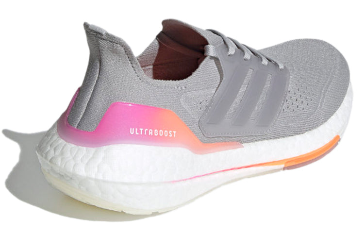 (WMNS) adidas Ultraboost 21 'Grey Screaming Orange' FY0397