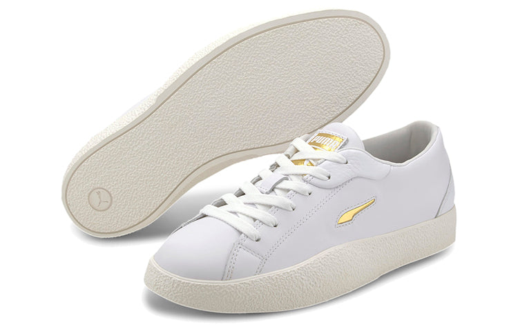 (WMNS) PUMA Love Twist White/Gold 373448-01