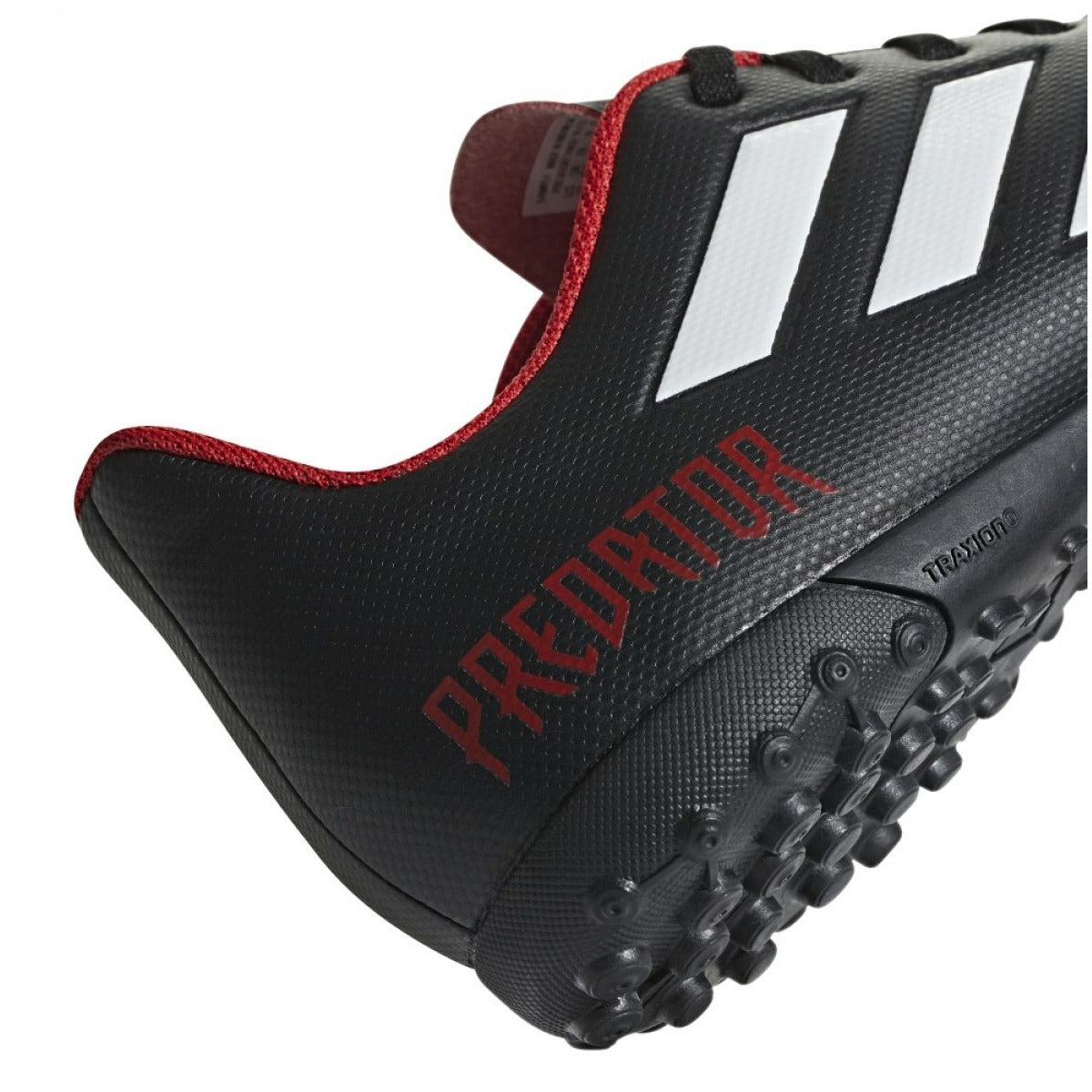 adidas Predator Tango 18.4 TF 'Black White Red' DB2143