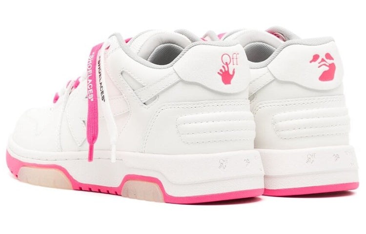 (WMNS) Off-White Out Of Office Low-Top Sneaker 'Pink White' OWIA259S23LEA0040132