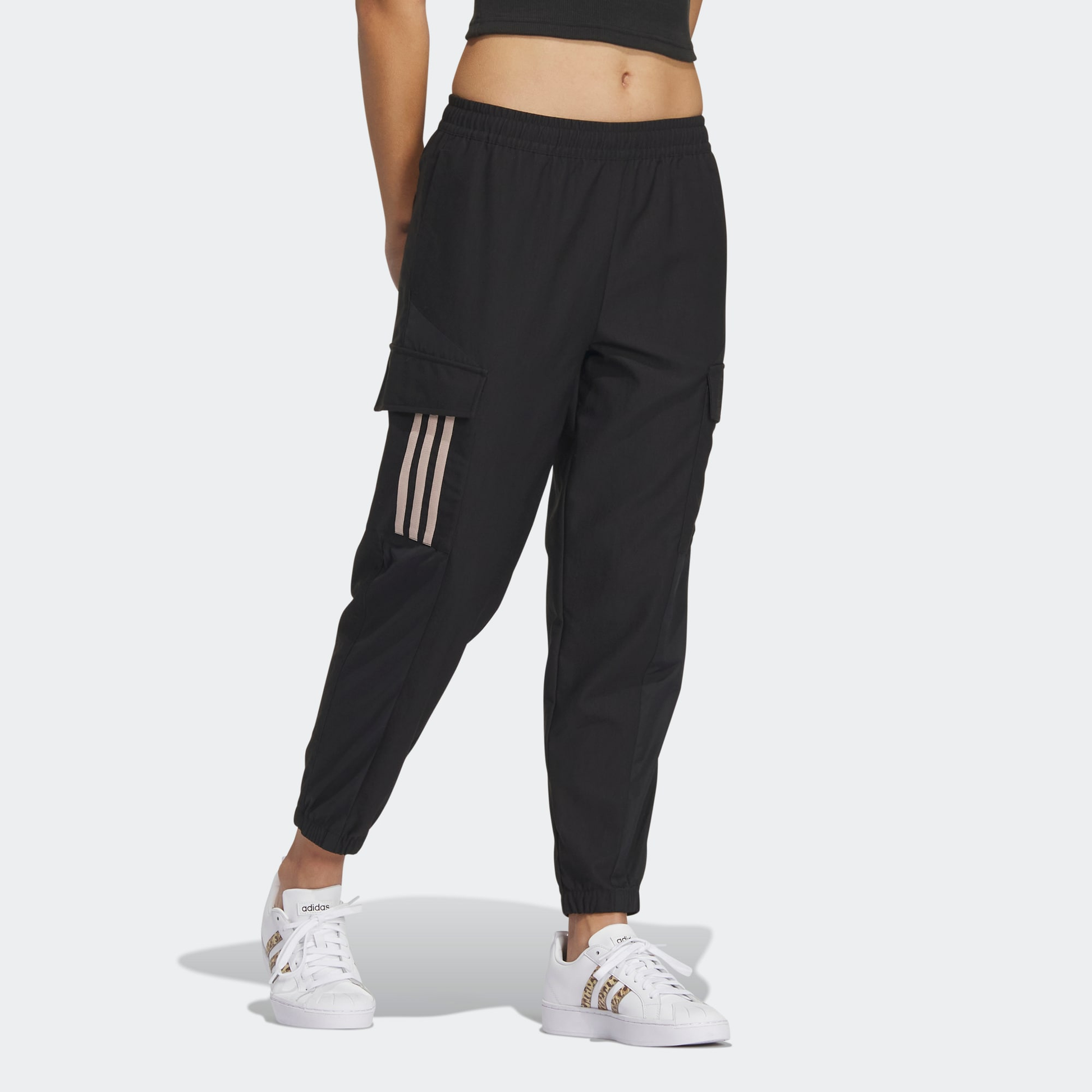 (WMNS) adidas Basketball Track Pants 'Black' IK3436