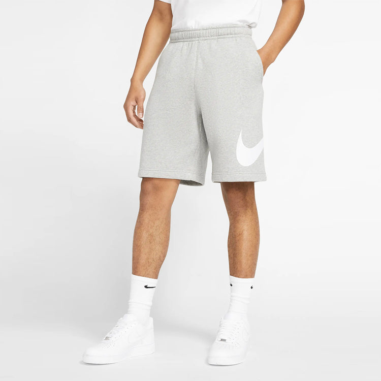 Nike Logo Drawstring Athleisure Casual Sports Shorts Gray BV2721-063