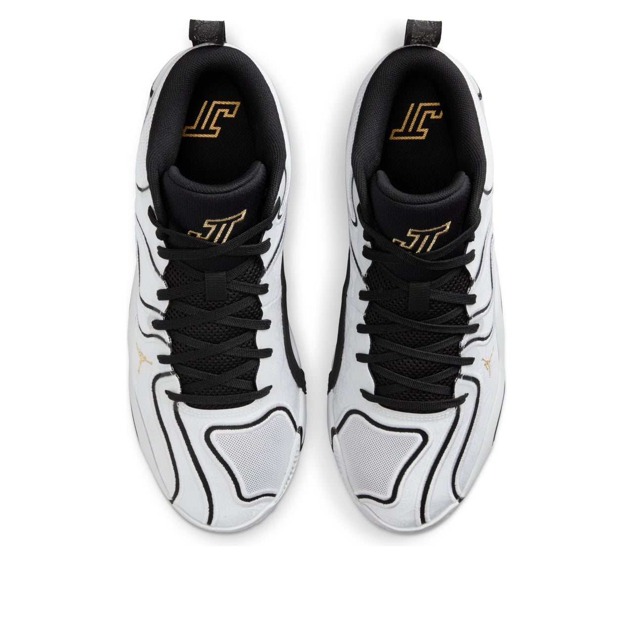 Air Jordan Tatum 3 PF 'White Black Metallic Gold' IB8150-100