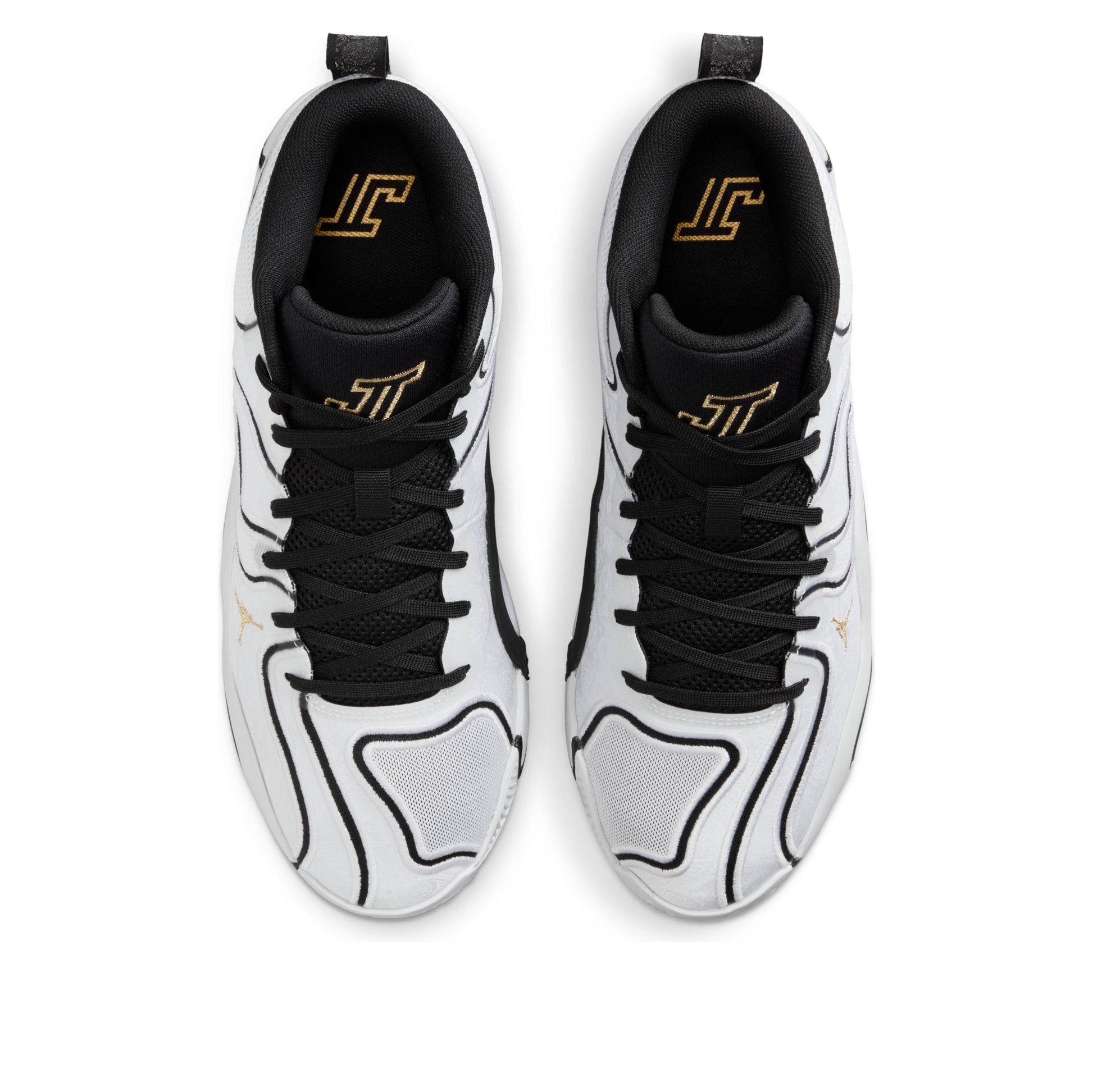 Air Jordan Tatum 3 PF 'White Black Metallic Gold' IB8150-100