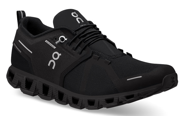 (WMNS) On Running Cloud 5 Waterproof 'All Black' 59.98838