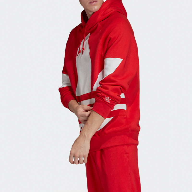 Men's adidas originals Hooded Drawstring Red FM9907