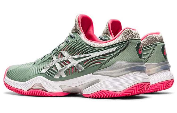 (WMNS) ASICS Court FF 2 Clay 'Slate Grey White' 1042A075-021
