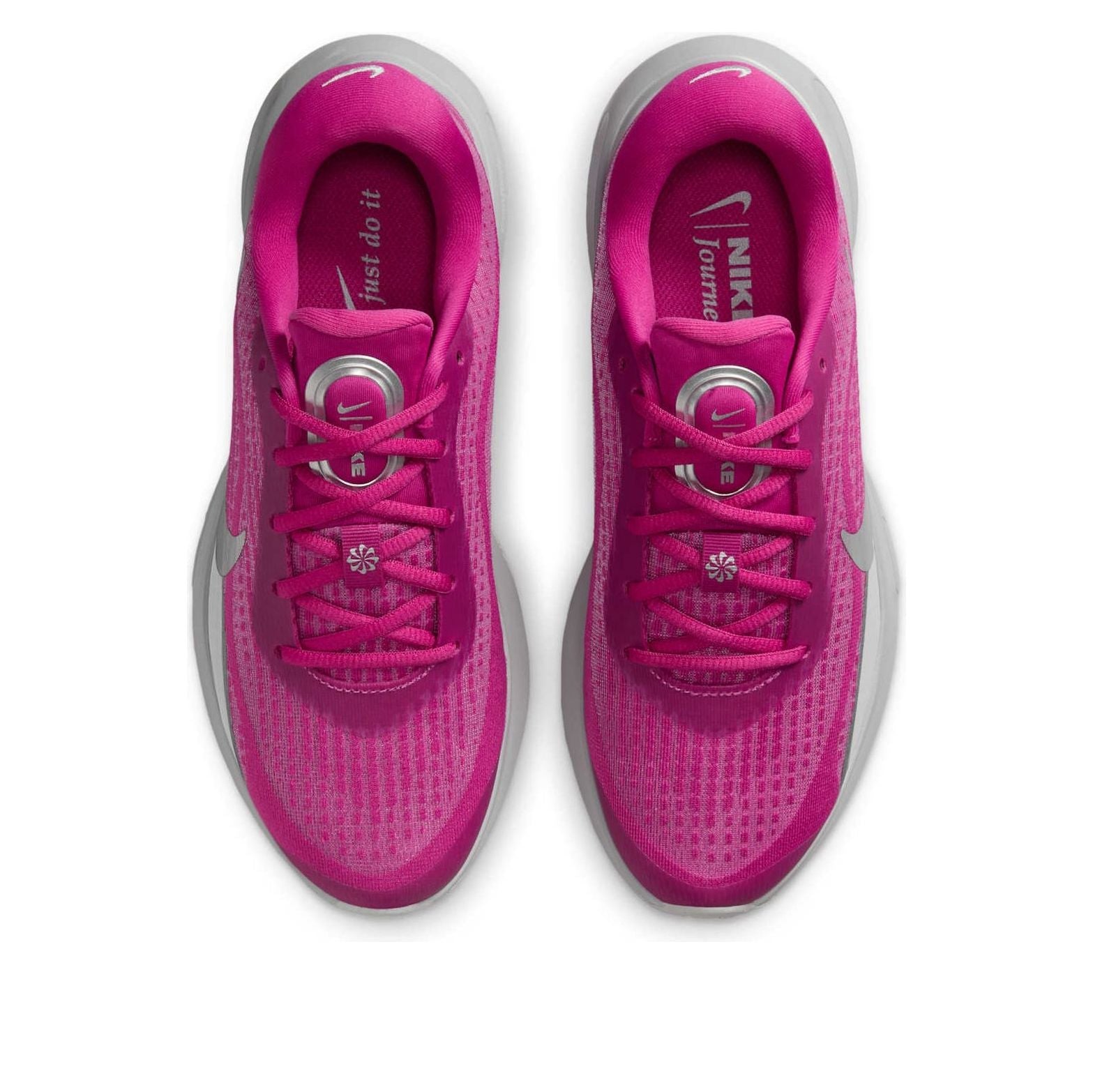 (WMNS) Nike Journey Run Premium 'Hot Fuchsia Wolf Grey Metallic Silver' FZ3090-500