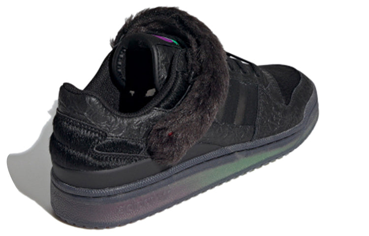 adidas Forum Low Shoes 'Core Black Shock Purple' G55616