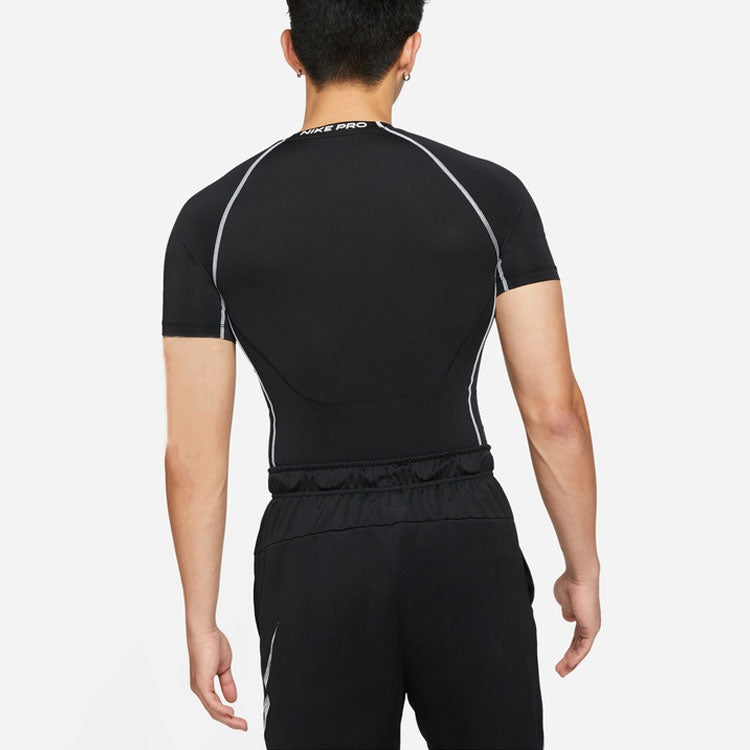 Nike Pro Dri-Fit Tight Short-sleeved 'Black' DD1993-011