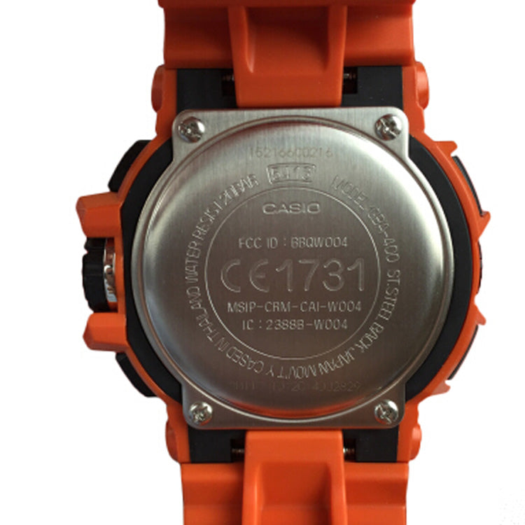CASIO G-Shock Analog-Digital 'Orange' GBA-400-4B