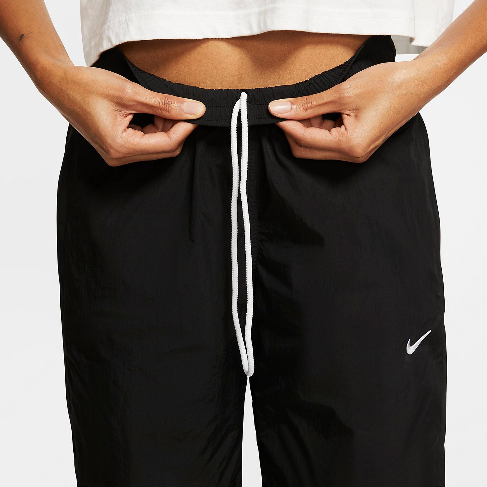 (WMNS) Nike NRG Solo Swoosh Track Pants Asia Sizing 'Black' DB9393-010