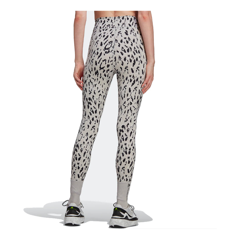 (WMNS) adidas By Stella Mccartney Training Leggings Asia Sizing 'Grey Black' HG8464